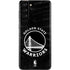 NBA Golden State Warriors Black Animal Print Galaxy S21 Plus 5G Skin